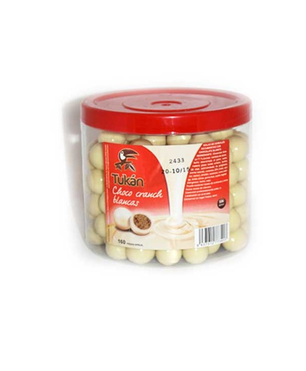 TUKAN BOLAS CEREAL BLANCA TARRO 160U.