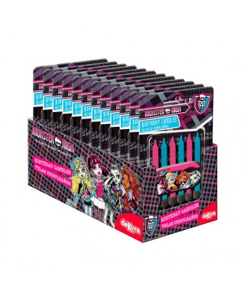 VELAS MONSTER HIGH 18UN.