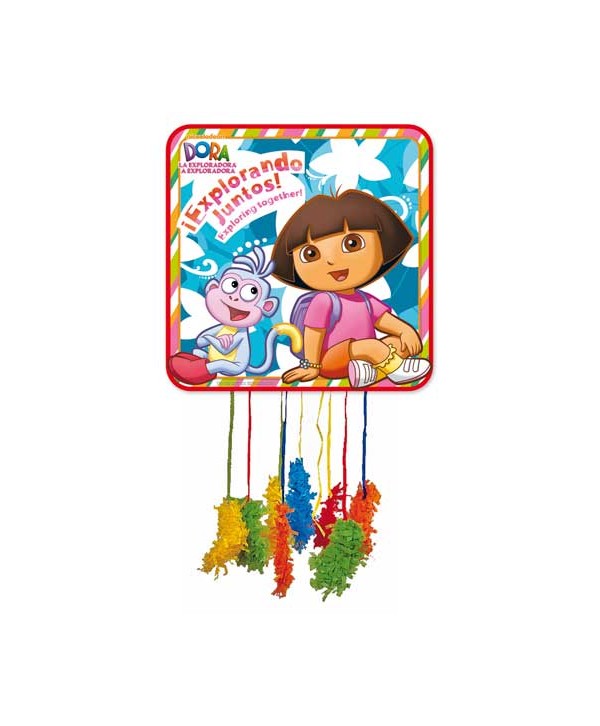 PIÑATA DORA EXPLORANDO JUNTOS 12U.