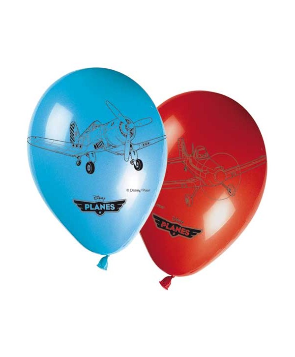 AVIONES GLOBOS 8UN.
