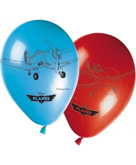 AVIONES GLOBOS 8UN.