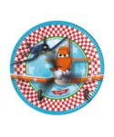 AVIONES PLATOS 23CM 8UN.