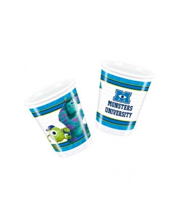 MONSTERS UNIV. VASOS 8UN.