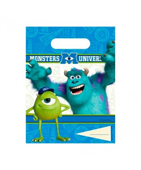 MONSTERS UNIV.BOLSAS 6UN.