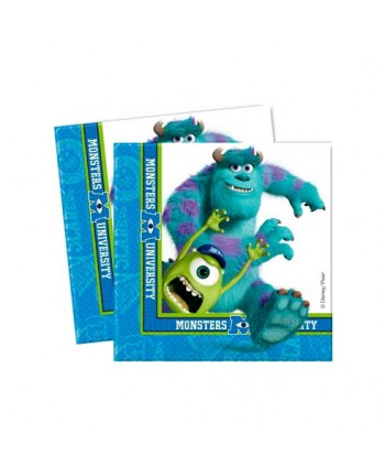 MONSTERS UNIV.SERVILLETAS 20UN.