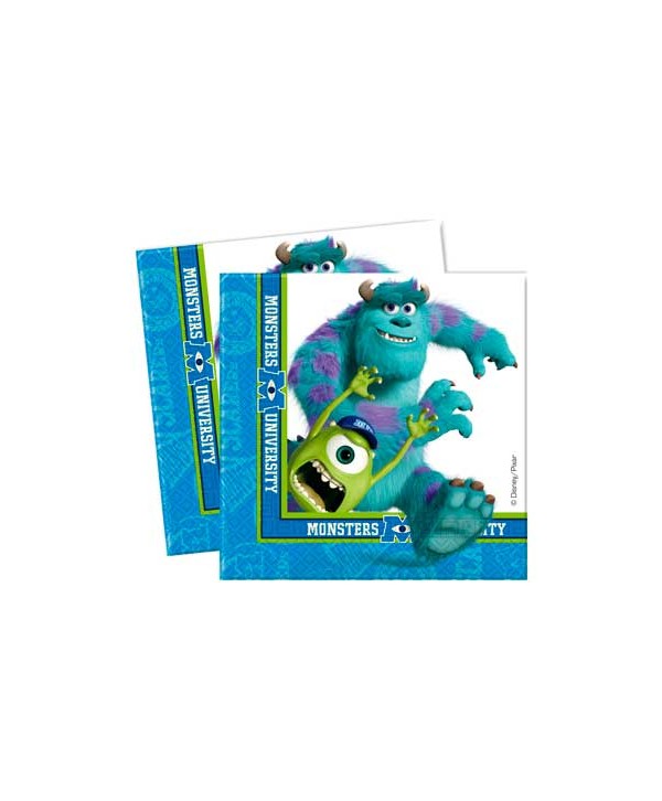 MONSTERS UNIV.SERVILLETAS 20UN.
