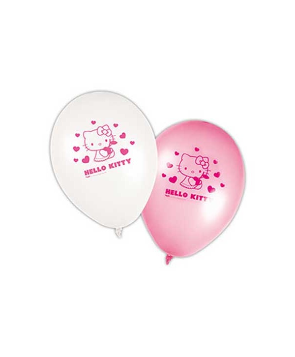 HELLO KITTY GLOBOS 8UN.
