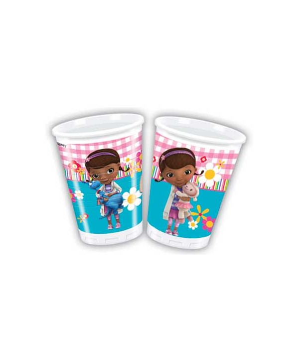 DOCTORA JUGUETES VASOS 8U.