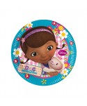 DOCTORA JUGUETES PLATOS 19,5CM 8U.