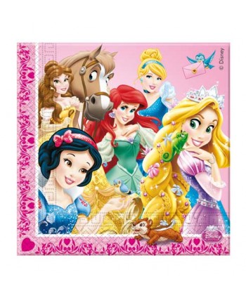 PRINCESAS ANIMALS SERVILLETAS 20UN.REF.16273