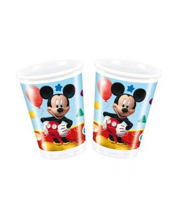 MICKEY PLAYFUL VASOS 8UN.REF.16134