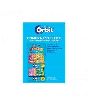 LOTE ORBIT REFRESHERS HP 4 EST.