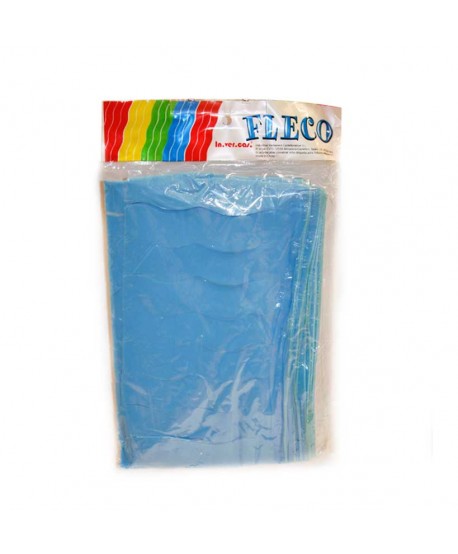 FLECO PLAST.AZUL CELESTE 25M.