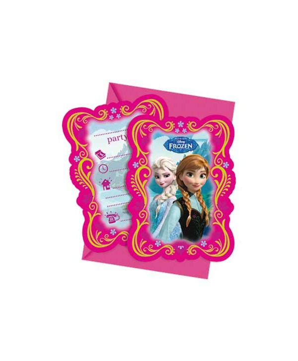 FROZEN INVITACIONES 6UN.
