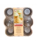 CAKE PLACA 4 MOLDES CUPCAKE 7,5X10CM.REF.527029