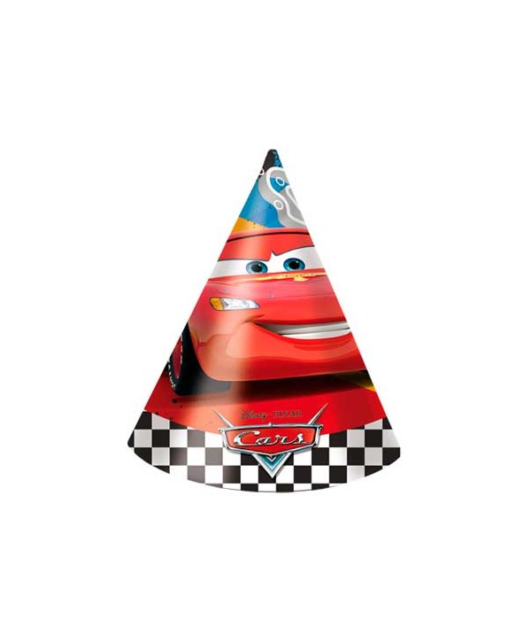 CARS GORROS 6UN.