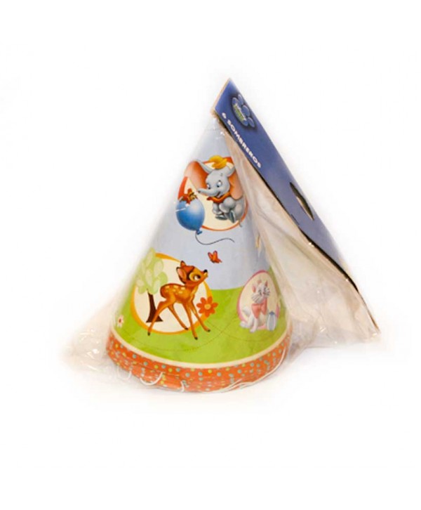 DISNEY ANIMAL FRIENDS GORROS 6U.