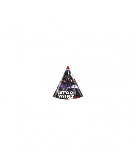 STAR WARS GORROS 6UN.