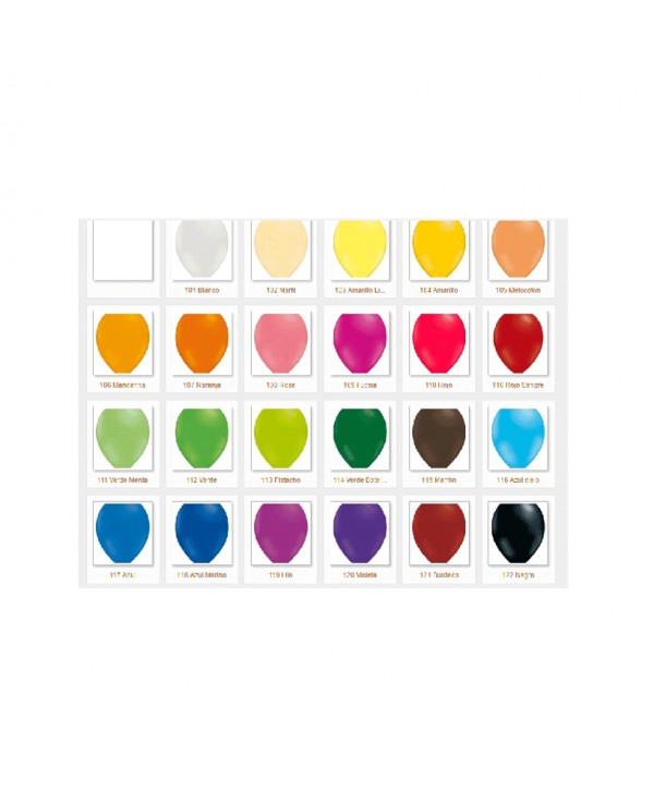 GLOBOS SURTIDOS 50UN.ART.14-G