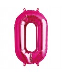 GLOBO FOIL 34" 87CM MAGENTA NO0