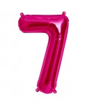 GLOBO FOIL 34" 87CM MAGENTA NO7