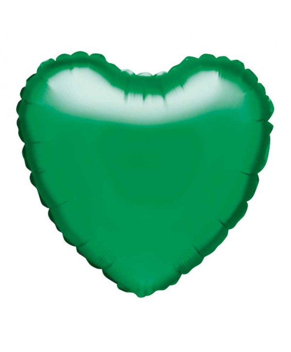 GLOBO FOIL 18" CORAZON VERDE