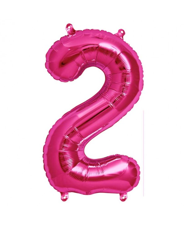 GLOBO FOIL 34" 87CM MAGENTA NO2