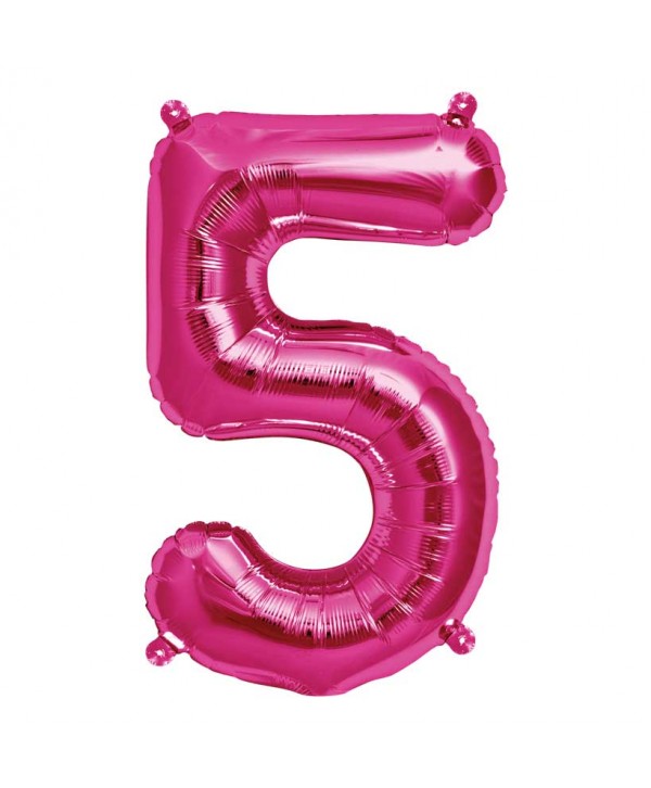 GLOBO FOIL 34" 87CM MAGENTA NO5
