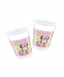 BABY MINNIE VASOS 8UN.
