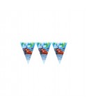 CARS ICE BANDERA TRIANGULAR 2,3M.