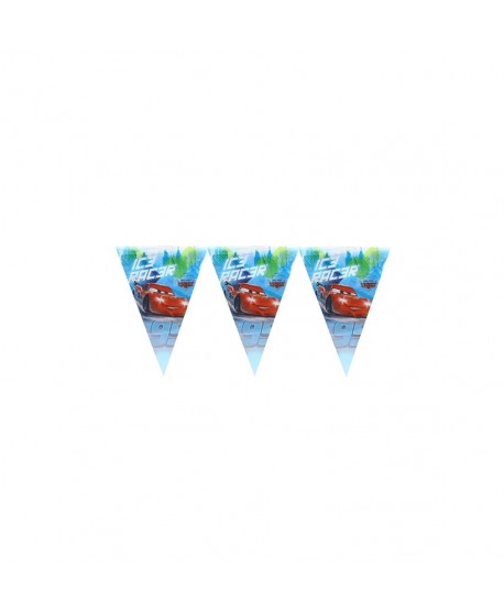 CARS ICE BANDERA TRIANGULAR 2,3M.