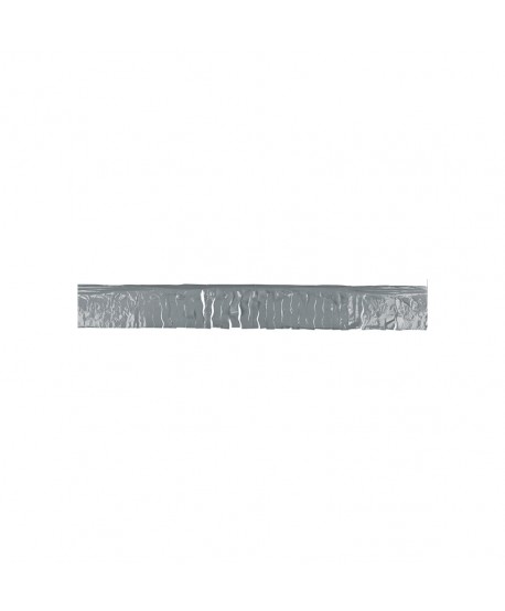FLECO PLASTICO METAL PLATA 25M.
