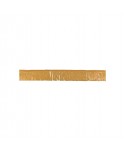 FLECO PLASTICO METAL ORO 25M.