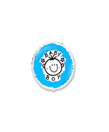 GLOBO FOIL 18" BABY BOY