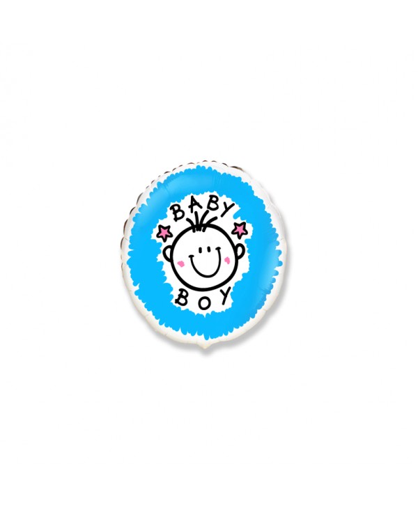 GLOBO FOIL 18" BABY BOY