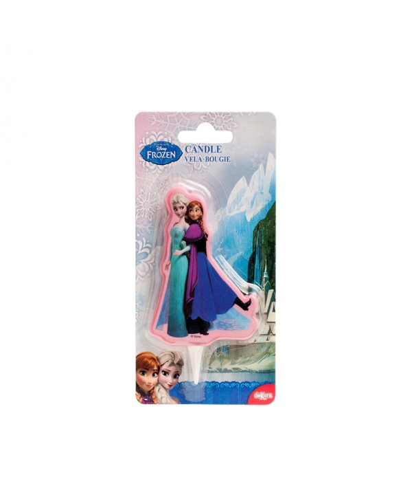 VELA FROZEN 8CM. 12UN.REF.346128