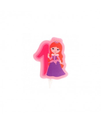 VELA PRINCESA NO1 7CM.12UN.REF.345261
