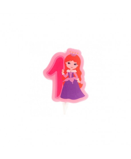 VELA PRINCESA NO1 7CM.12UN.REF.345261