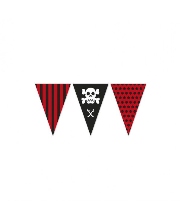 BANDERAS TRIANGULAR PIRATA COD.25801