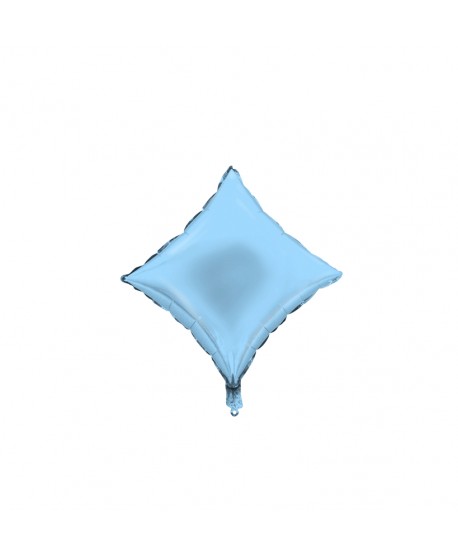 GLOBO FOIL 18" DIAMANTE AZUL CELESTE 