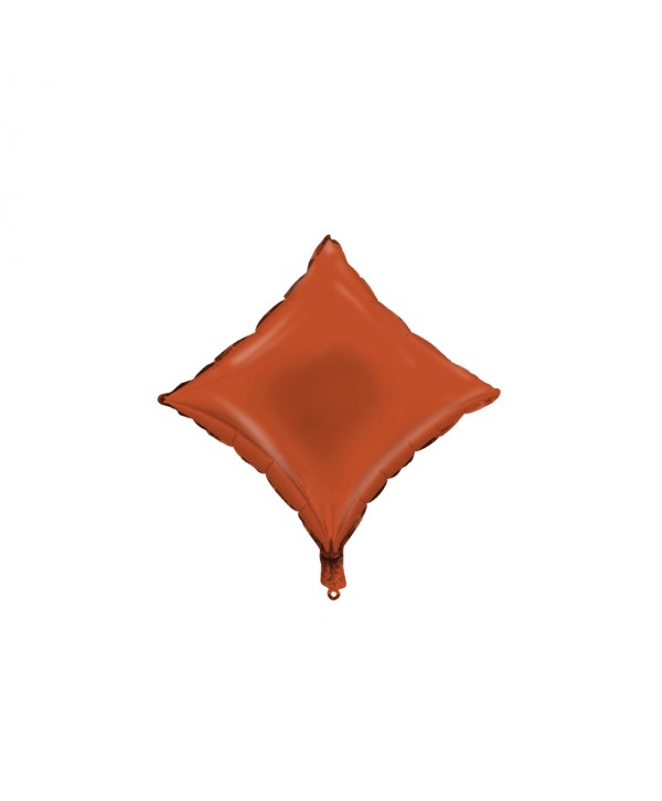 GLOBO FOIL 18" DIAMANTE NARANJA