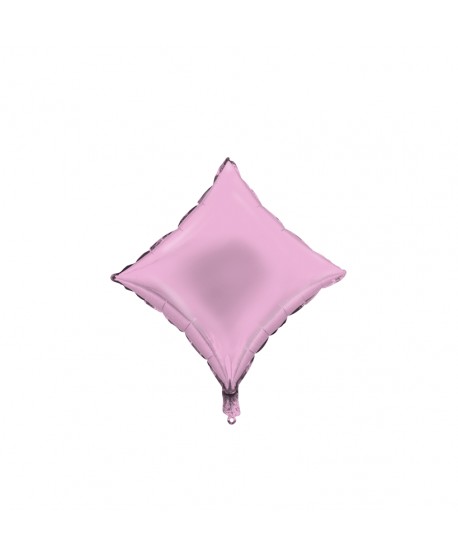 GLOBO FOIL 18" DIAMANTE ROSA BABY