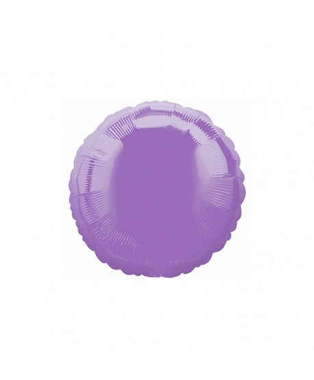 GLOBO FOIL 18" REDONDO LAVANDA