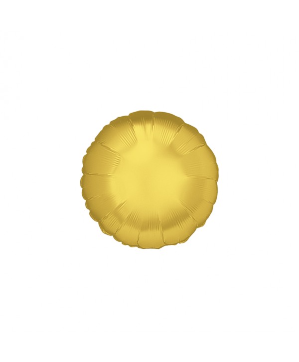 GLOBO FOIL 18" REDONDO ORO