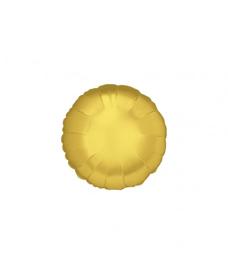 GLOBO FOIL 18" REDONDO ORO
