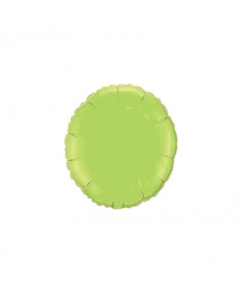 GLOBO FOIL 18" REDONDO VERDE LIMA