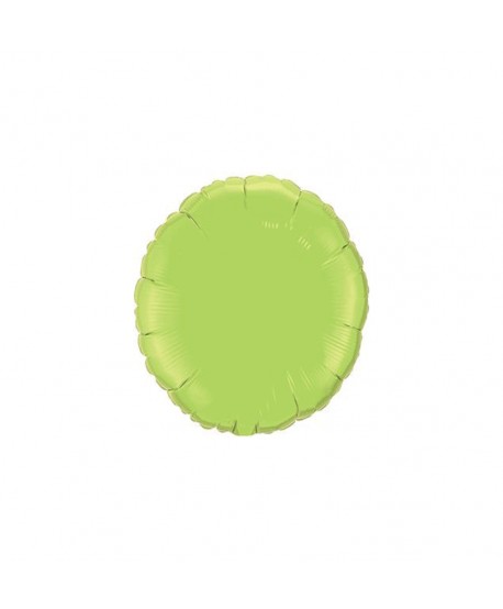 GLOBO FOIL 18" REDONDO VERDE LIMA