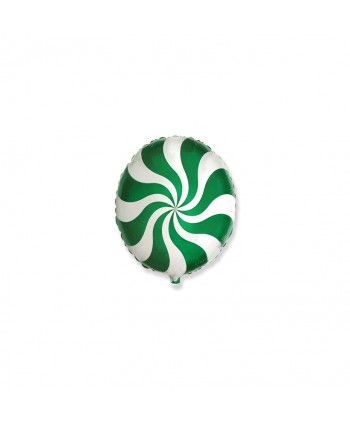 GLOBO FOIL 18" CARAMELO VERDE