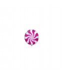GLOBO FOIL18" CARAMELO FUCSIA