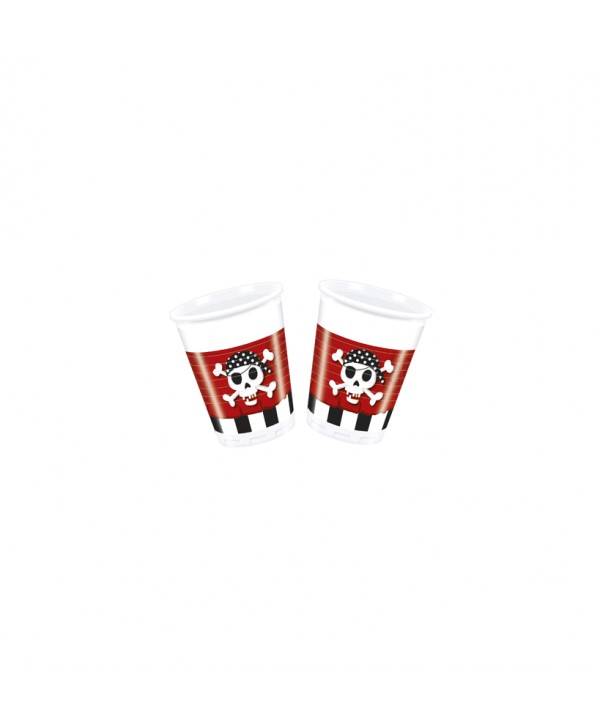 PIRATAS VASOS 8U.